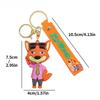 Disney Zootopia Character Keychain Adorable PVC Figurine Perfect for Car Keys or Bag Charms The Ideal Christmas Gift for Her
