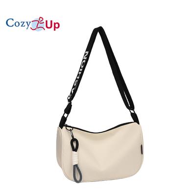 Cozy Up Loisirs Sac en Toile de Nylon Haute Capacité, Sac à Bandoulière pour Femme, Sac Oreiller Croisé Large Bande Polyvalent