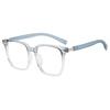 Square Shape Frame Anti-blue Eyeglasses for Men Women Fashion Simple PC Eyeglasses Light Blocking Lenses Eyeglasses Glasses