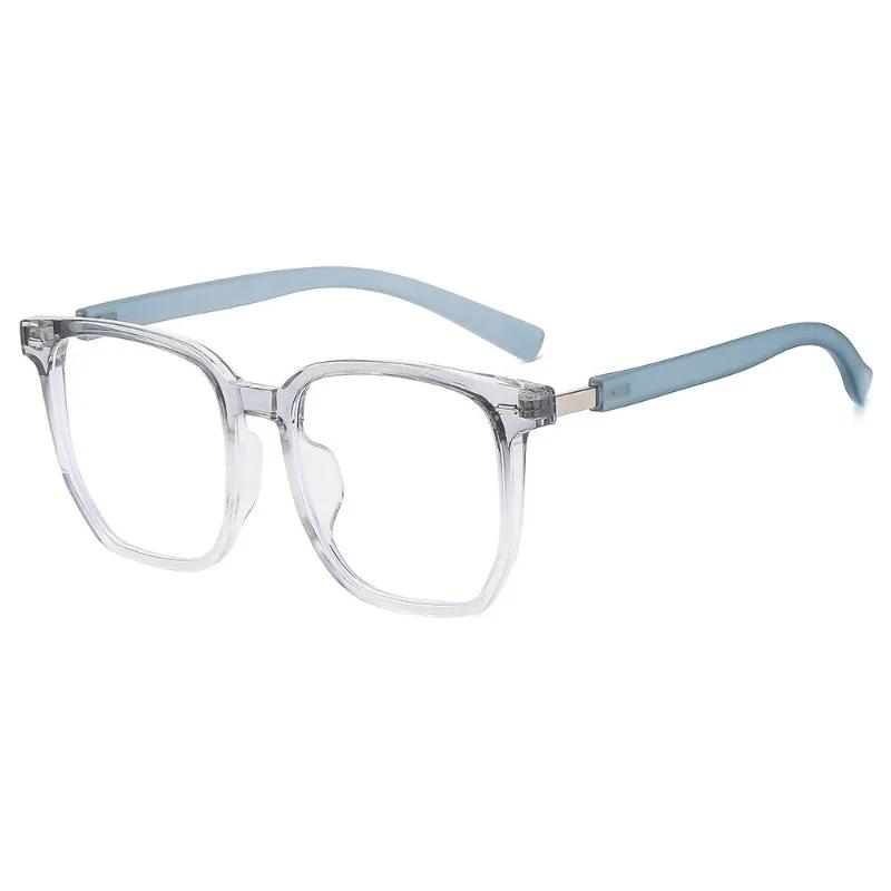 Square Shape Frame Anti-blue Eyeglasses for Men Women Fashion Simple PC Eyeglasses Light Blocking Lenses Eyeglasses Glasses