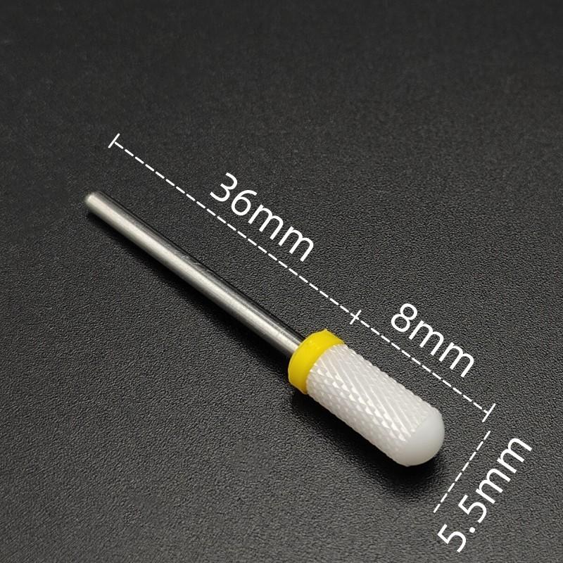 1 Piece Ceramic Nail Art Drill Rotary Cutter Cleaning Device for Nail Art Machine Accessories Removal Nail Gel Tool