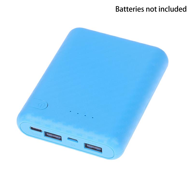 4 Schlitze 18650 Batteriebox Gehäuse DIY Power Set Material Mini Lötloser Netzteilgehäuse Für Zuhause Unterwegs Und Andere Anlässe