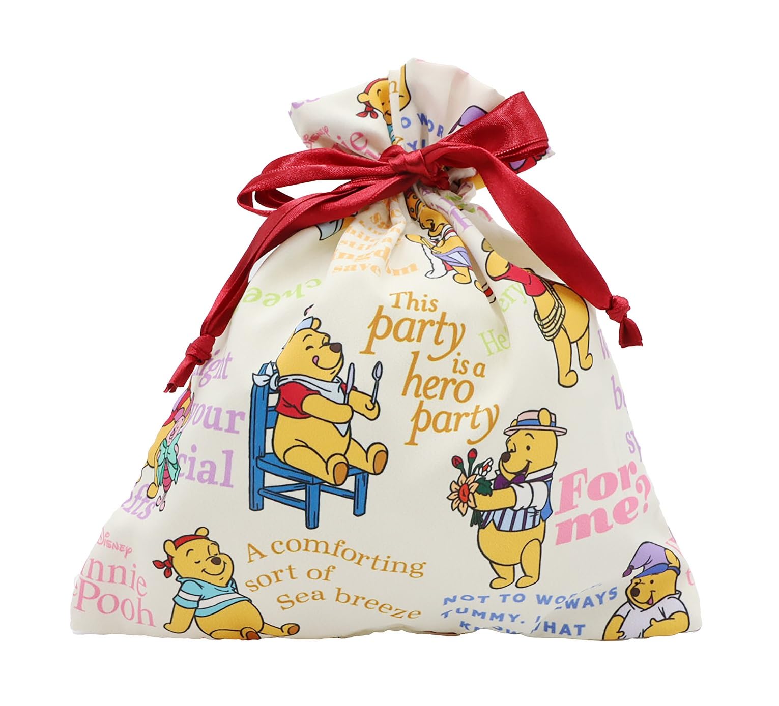 

Дисней Косметичка на шнурке Винни Желтый Мешочек, Пух,