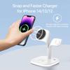 Magnetic Wireless Charger,5 In 1 Magsafe Wireless Charger Stand Compatible with iPhone 14/13/12/Pro/Pro Max/Mini, for Apple Watch Ultra/8/7/6