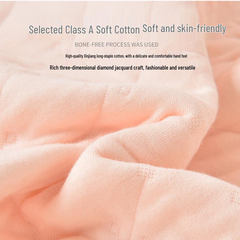 Quilted Baby Romper: Warm Cotton Onesie for Autumn & Winter