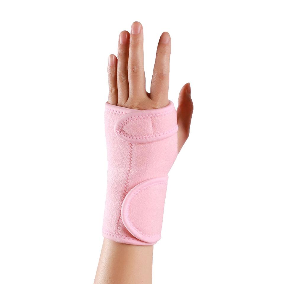 1Pcs Steel Plate Wrist Brace Adjustable Support Breathable Sprain Relief Double Strap Palm Brace for Pain Relief
