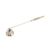 1Pcs Fashion Stainless Steel Bell Shaped Candle Snuffer Wick Trimmer Cover Hand Tool(gold)