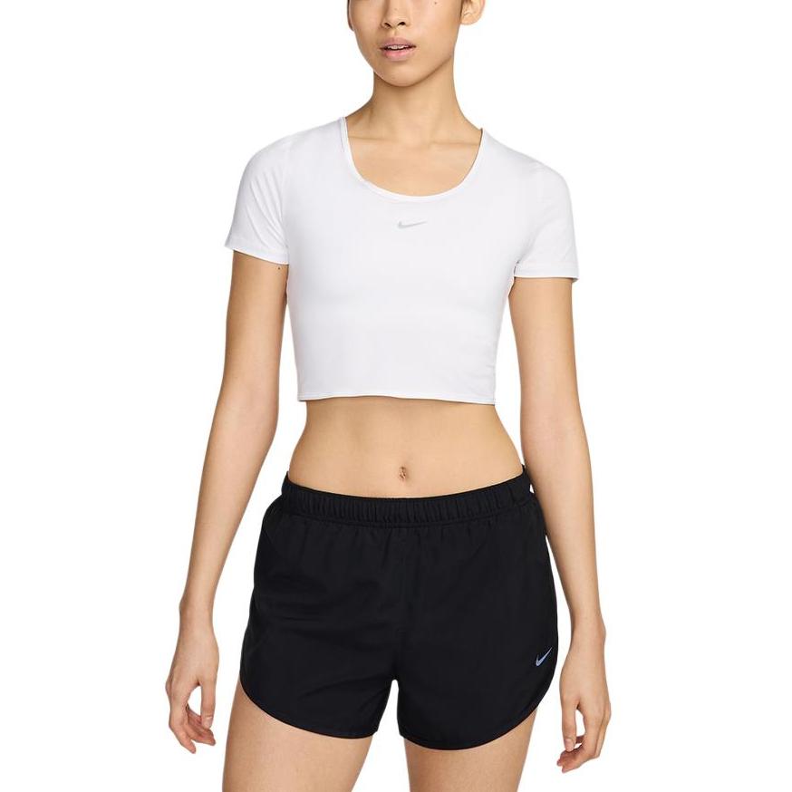 Nike T Shirts Women's White Crew Neck Moderate Other FN2852-100