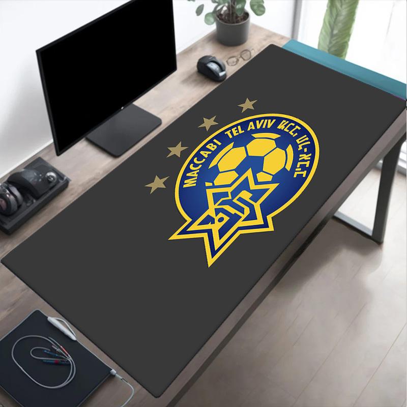 Maccabi Haifa Fc Crest Mouse pad Mouse pad, Gaming Mouse Pad, keyboard pad, Desk Decor for computer notebook Fan Gift Birthday Gift