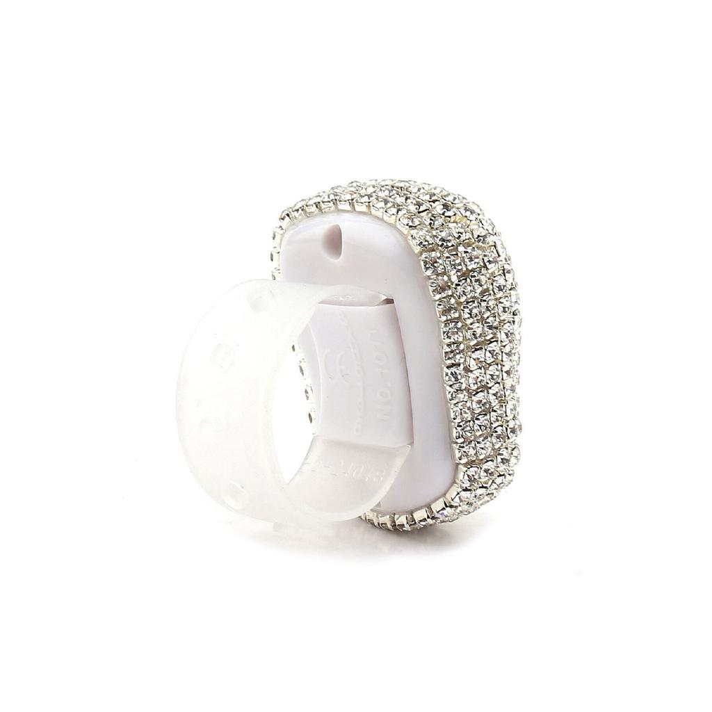 Steinbesetzte Zikrmatik Tesbihmatik Silber