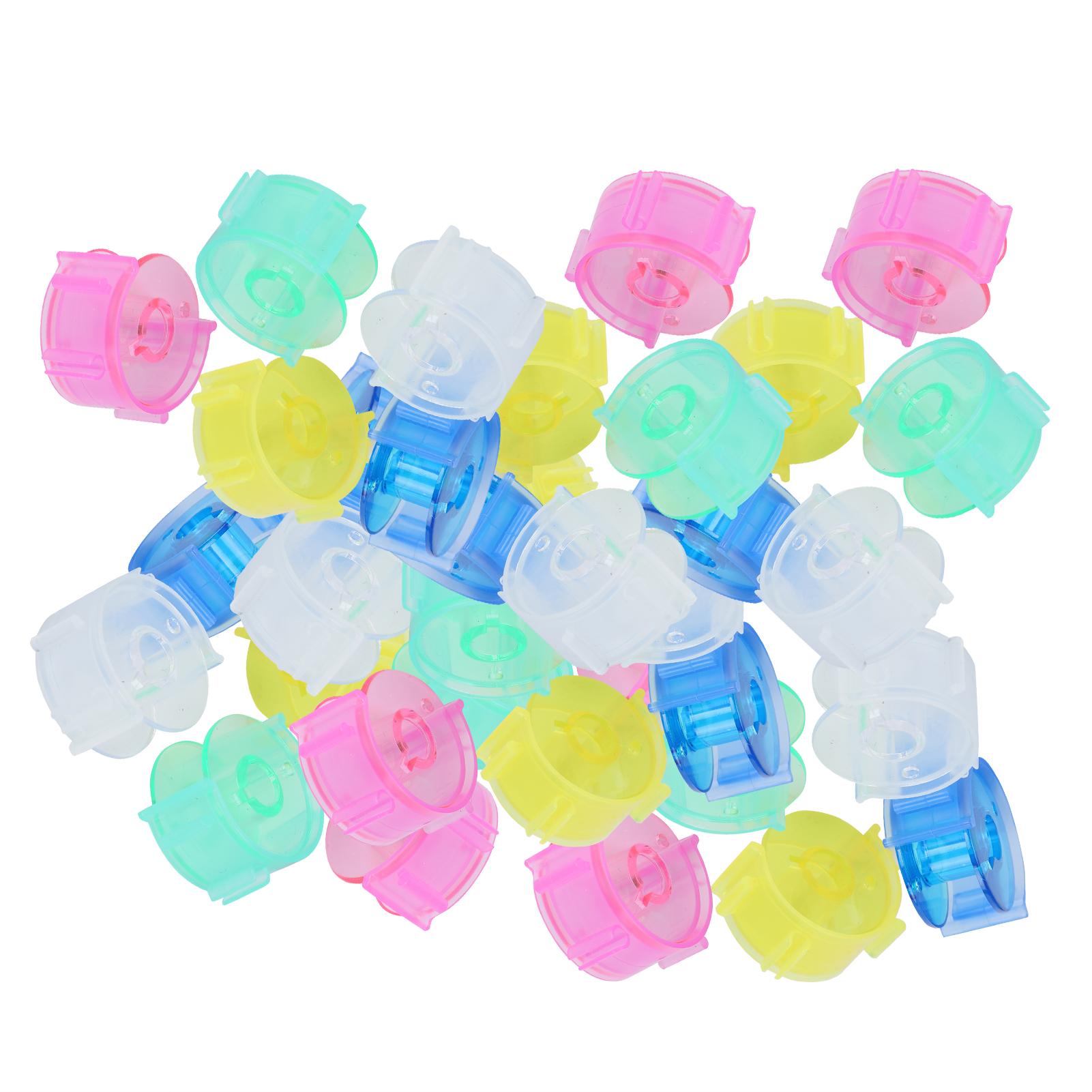 

100 шт. зажимы для фиксации шпульки, предотвращающие падение катушки, удерживающие аксессуары для швейной машины