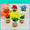 Wild Chrysanthemum Flower Pot Simulated Green Plant Potted Plant For Home Office