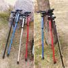 Walking Stick Anti Slip Multifunctional Aluminum Alloy Five-section Telescopic Collapsible Trekking Poles