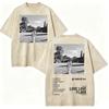 Vintage Washed Rapper Rels B Album Merch Tshirts Men Women Hip Hop Fashion Short Sleeve T Shirt Summer Casual Cotton Tshirts