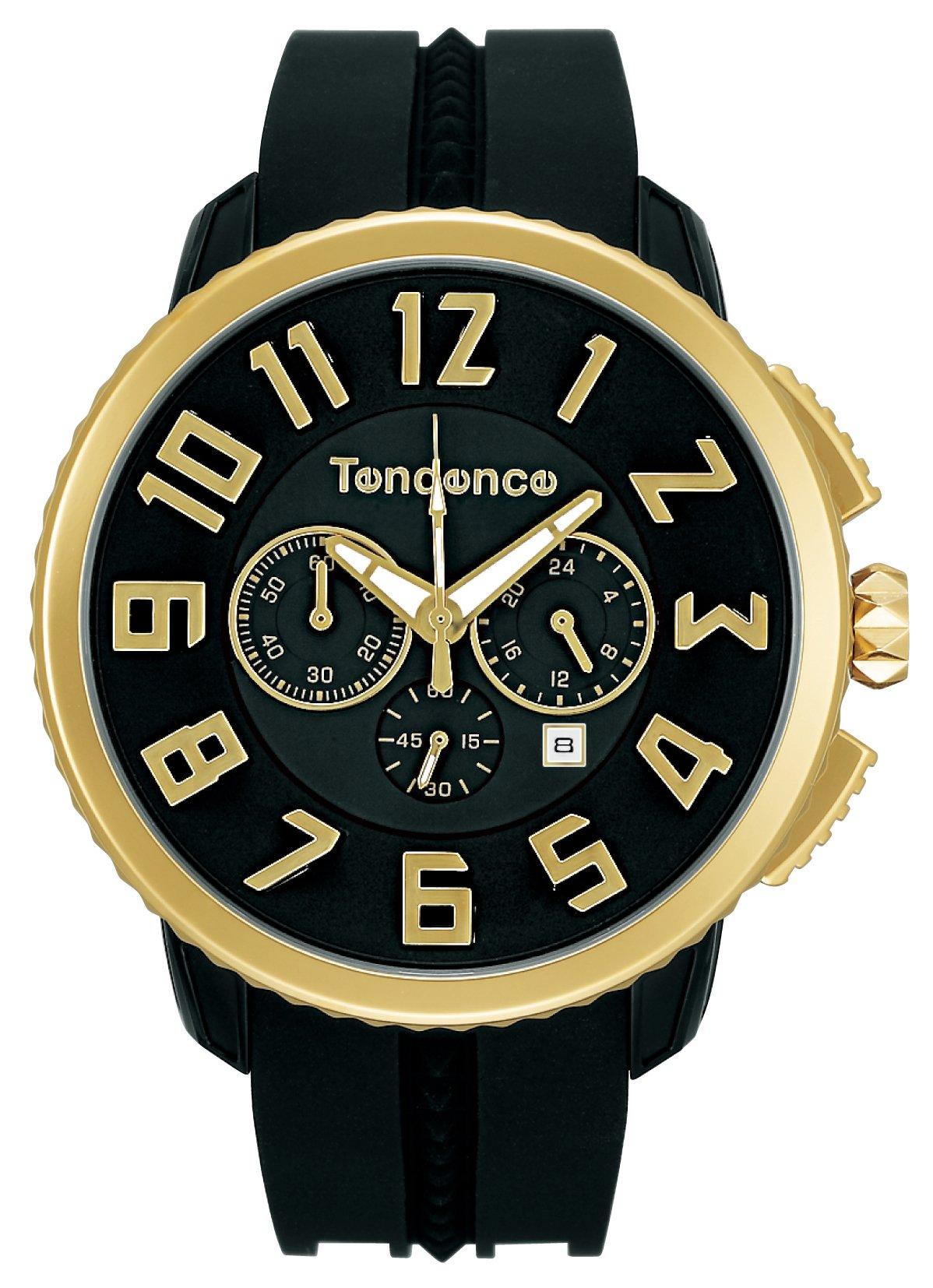 

Tendence Gulliver 47mm Black Stainless Mineral Quartz TY460011 Watch, Dial, Steel, Glass, Movement, [Used]