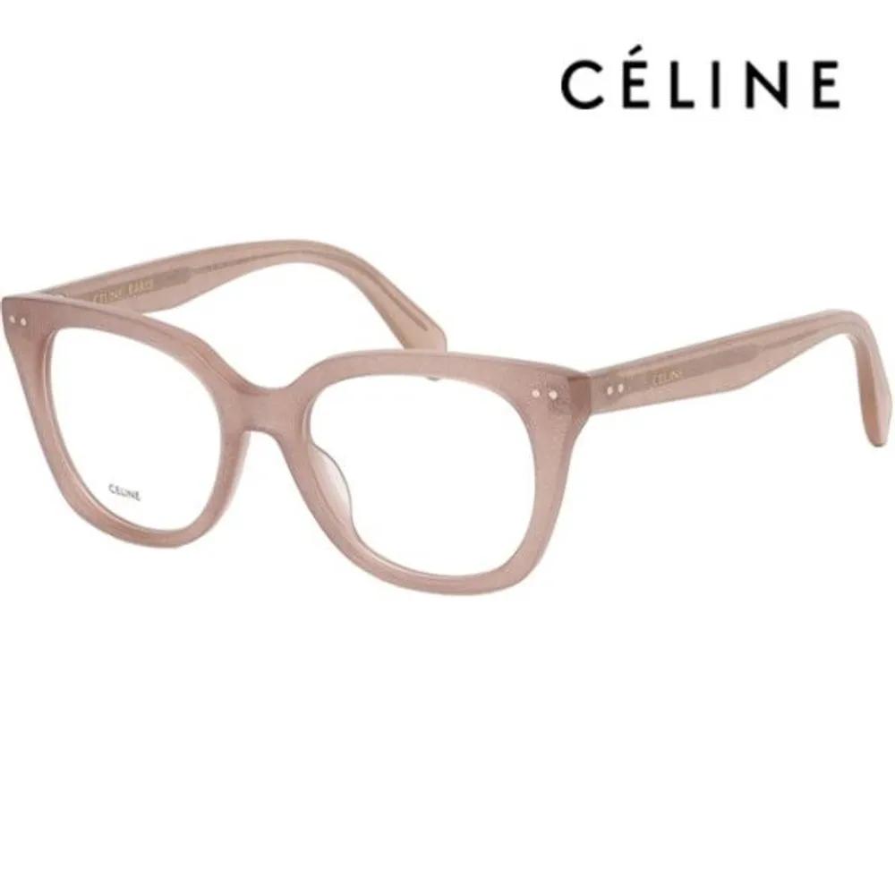 

[Celine] Eyeglass Frame CL50116I 074 Pink Pearl Cat-Eye Horn-rimmed Square Fashion