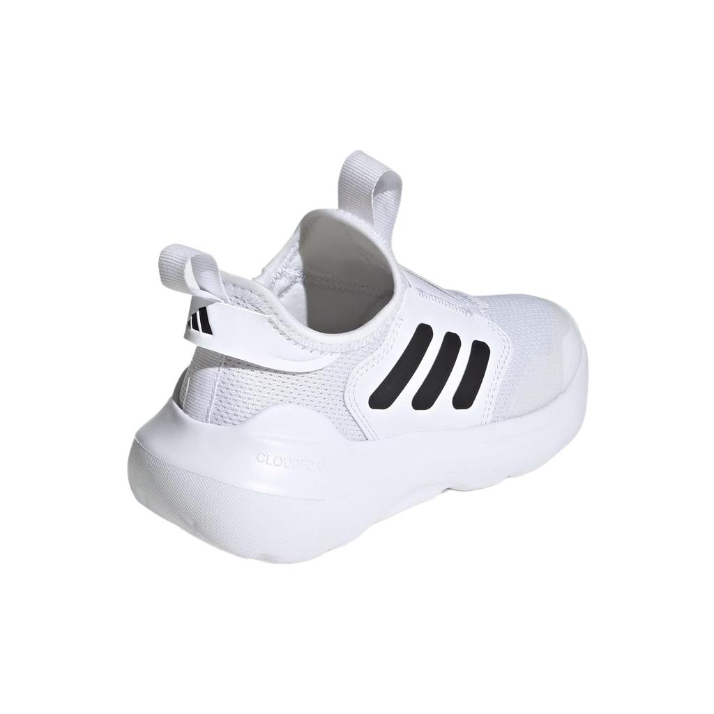 Adidas TENSAURComfort Fabric Breathable Low top Kids Lifestyle Shoes White/Black Kids' IH1065