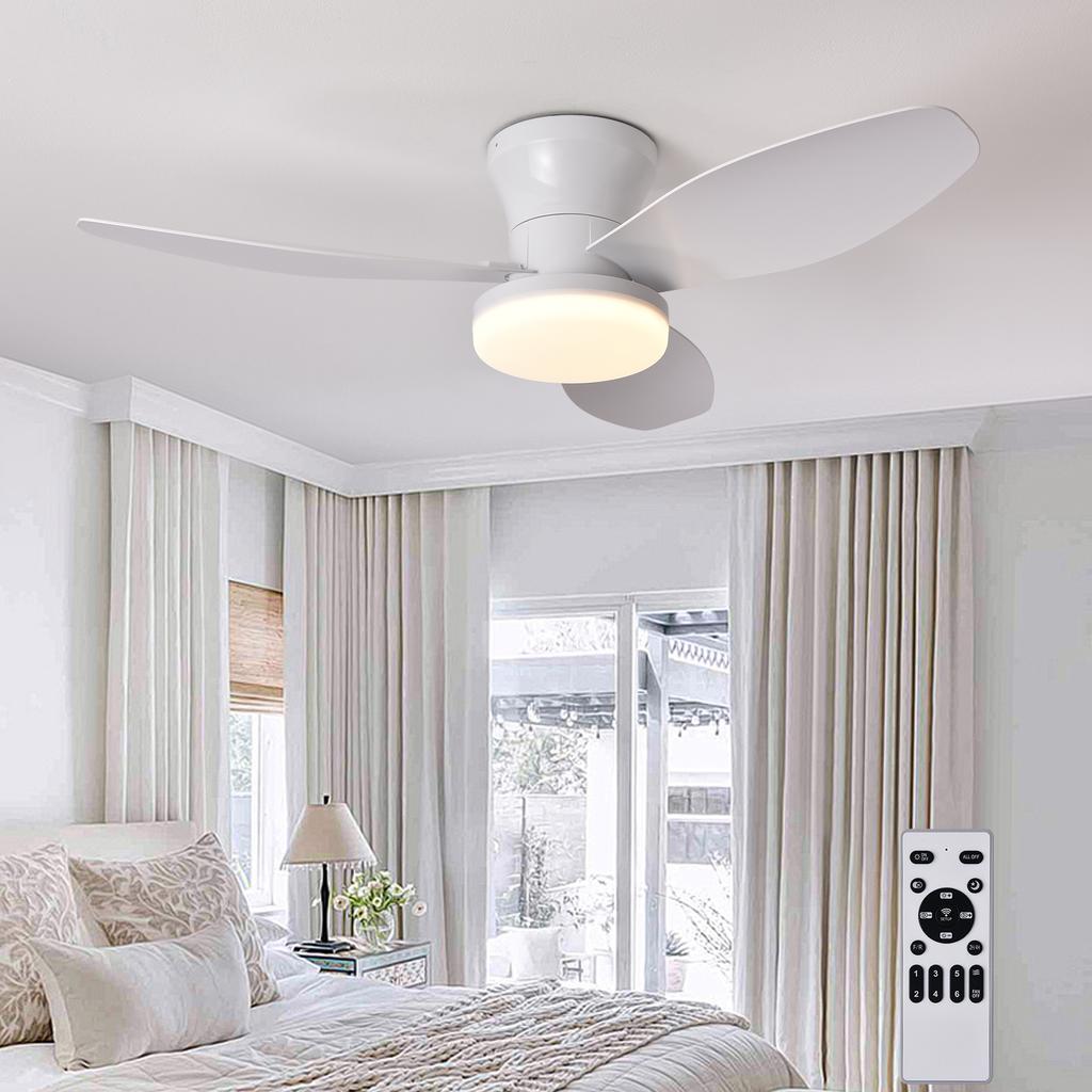 Ceiling fan with light casa inteligente socket fan light ventilatore da soffitto con luce de techo con luz silenciosos led cold