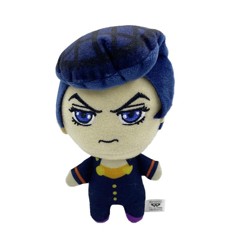 

Non-Toxic 15Cm Adventure Golden Wind Bugatti Abacio Fukuoka Kira Rohan Kishibe Kyosuke Toshitaro Plush Pendant