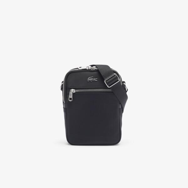 Lacoste Easy Nylon Vertical Camera Bag 000black Js