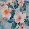 Outdoor Dekostoffe Oxford - Motiv Blumen I Dx5337