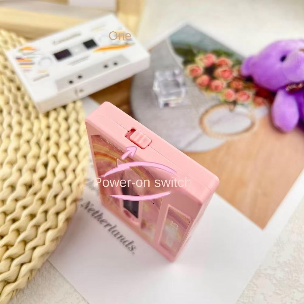 Stylish Message Recording Cassette Elegant Sound Greeting Card  Party Gift
