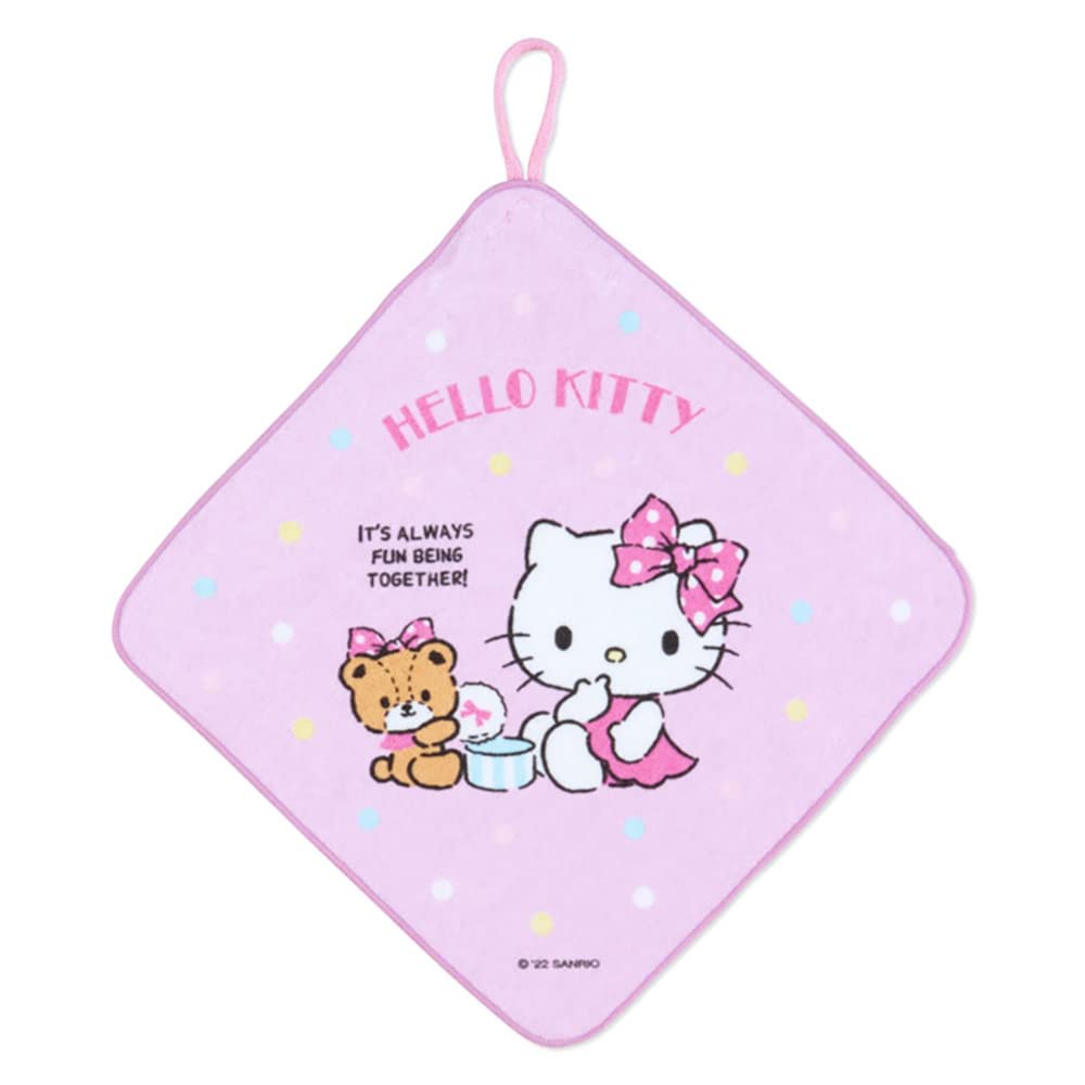 Sanrio set of towels with Hello Hello replacement 27 x x 27 631019 (SANRIO) 3-piece loops, Kitty, Kitty-chan, Kitty, towels, character, 0.2 cm,