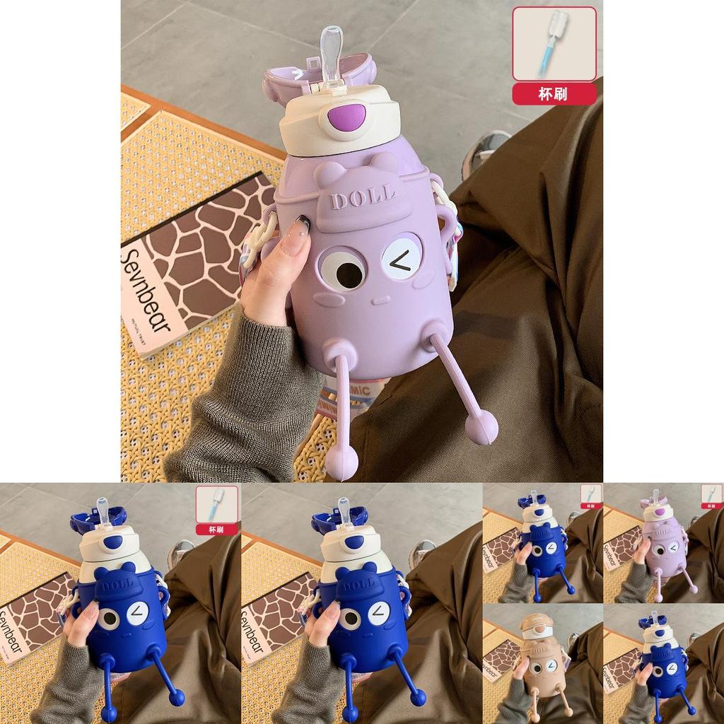 550ml Insulated Travel Mug With Leak Proof Lid For Students And Office Use