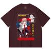 230 g/m² 100% Baumwolle Kettensägenmann V40 Power Print Unisex Schweres Baumwoll-T-Shirt