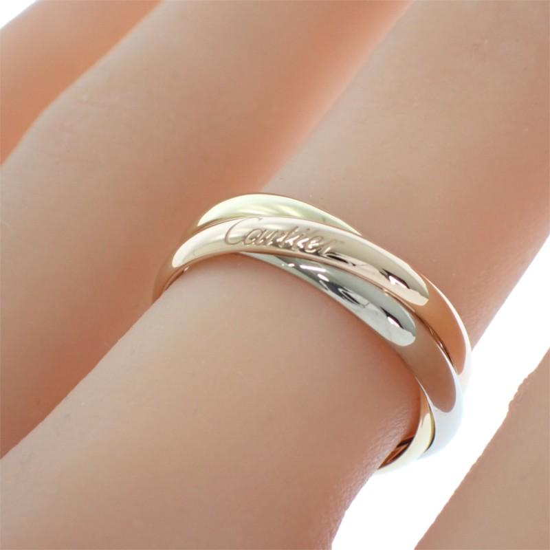 Cartier B4235155 #15(JP Size) Ring Gold K18 Yellow gold/K18 Pink Gold Mens