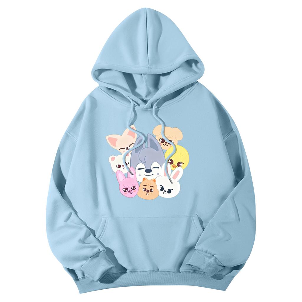 Women's Fashionable Daily Versatile Casual Hooded Sweatshirt, Daily Long Sleeved Patch Top Sweatshirt