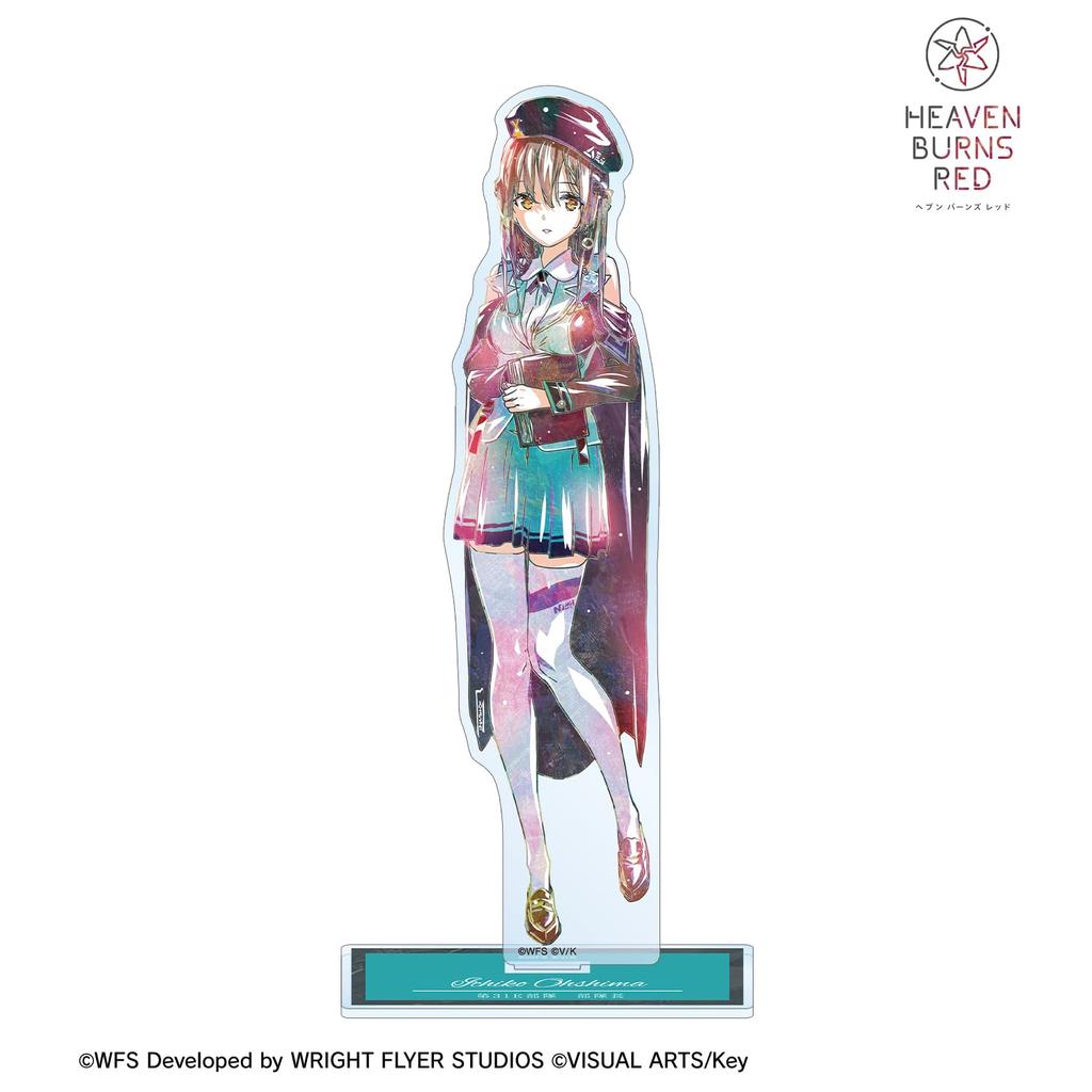 Heaven Burns Red Ichiko Oshima Ani Art Big Acrylic Stand