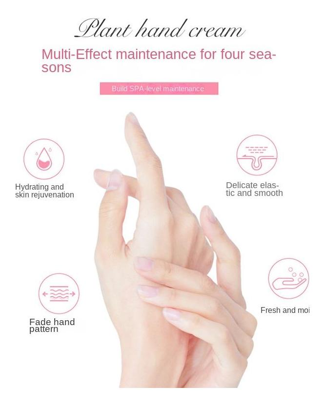 Fruity and Floral Essence Hand Cream, Moisturizing, Long-lasting, Rich Fragrance