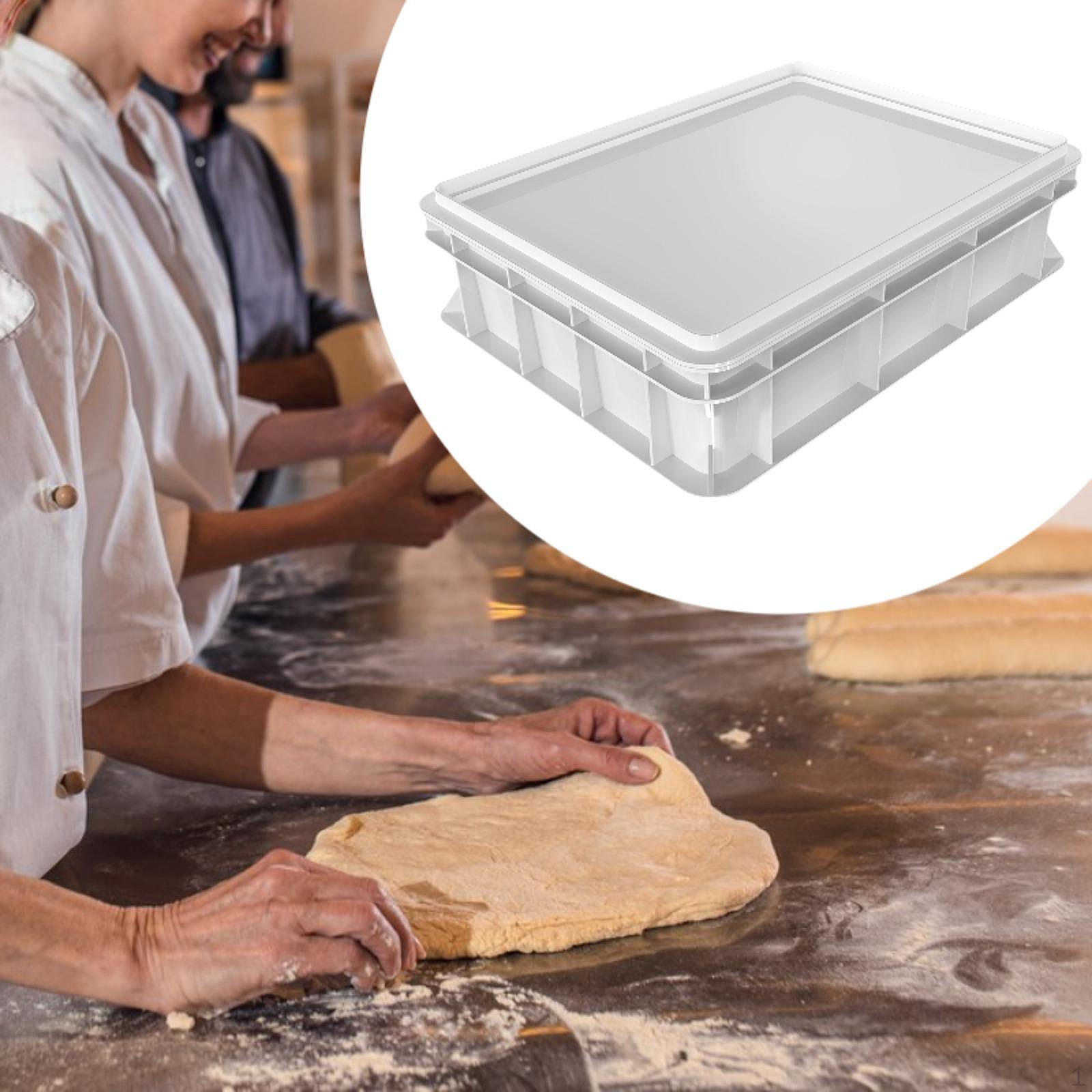 

Pizza Proofing Box Container Turnover Tray for Home Restaurant Kitchen S