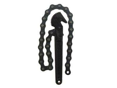 Oil Filter Chain Wrench with Metal Handle