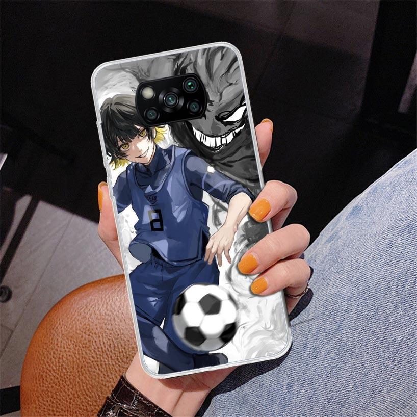

Blue Lock Bachira Meguru Phnoe Case for Xiaomi Poco X5 X6 X7 Pro X4 Gt F7 Ultra M8 M7 Redmi 15C 15 13C 13 12C 12 Unique Cover Co Xiaomi Poco F7