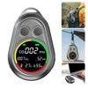 Portable Carbon Monoxide Detectors Meter with Loud Alarm for Outdoor Travel Multifunction Rechargeable CO Meter Monitors
