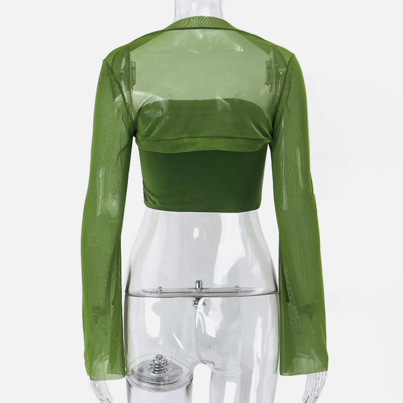 Γυναικείο Spicy Girl Pure Desire Μακρυμάνικο μπλουζάκι με στράπλες στράπλες με λεπτή εφαρμογή