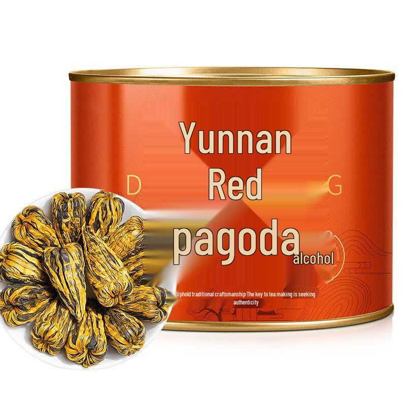 Lushangsi Premium Fengqing Ancient Tree Dianhong Pagoda Black Tea