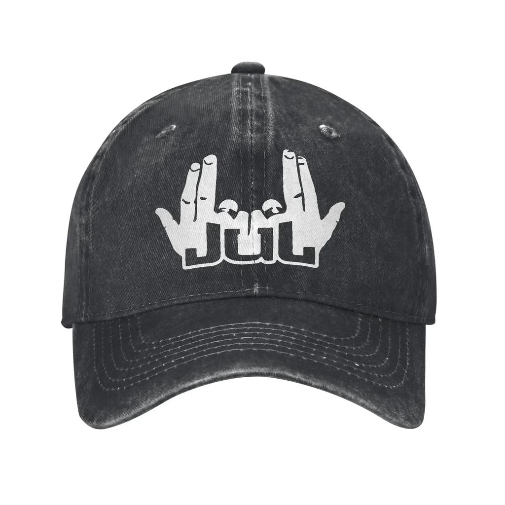 Ajul Baseball Cap Casual Distressed Cotton Rapper Snapback Cap Unisex Style Outdoor Workouts Adjustable Hats Cap