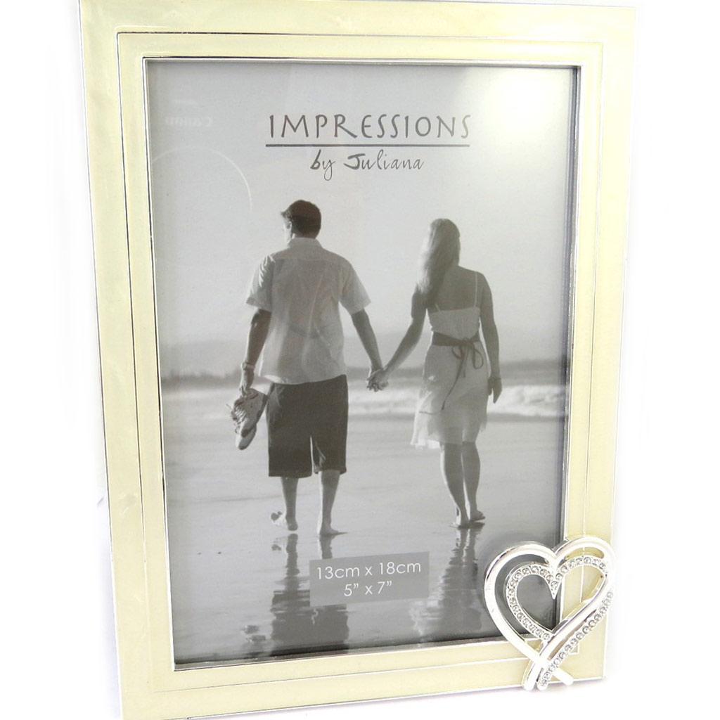 Les Trésors De Lily [M7734] - Ivory 'Romance' Photo Frame (13x18 Cm)