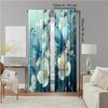 Set Of 2 Versatile Polyester Transparent Curtains Home Decoration Animal Butterfly Use Bedrooms Living Rooms Curtain For Area Made