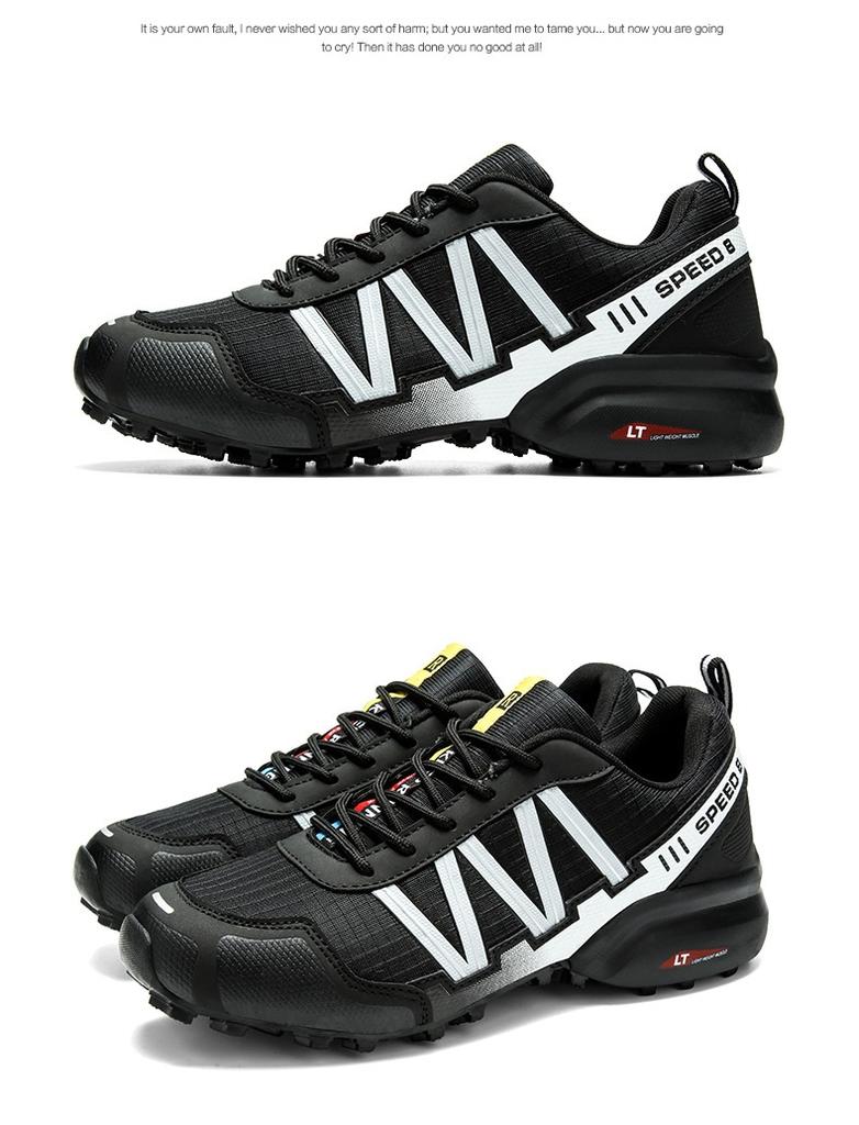 Neue Outdoor-Bergsteigersneaker in Übergröße Herrenschuhe rutschfest stoßdämpfend Sport-Bergsteigerschuhe atmungsaktive Wanderschuhe Herren