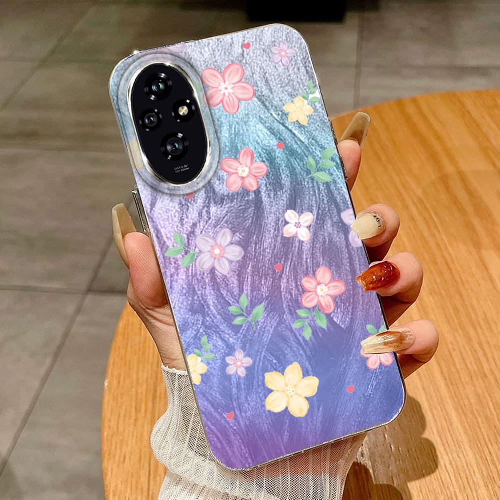 Gradient Colorful Butterfly For Huawei Honor 200 400 Lite 200 Pro X9a X8a X9c Magic 5 7 Lite Cases Cover Soft Phone Case Silicone Clear Funda Bumper