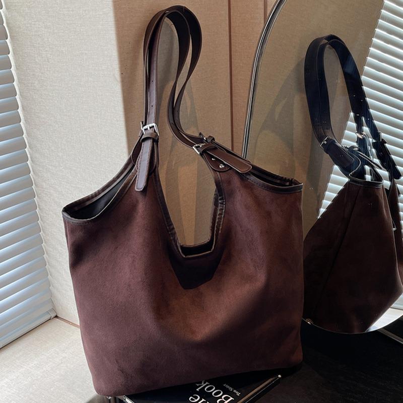 Retro Autumn Bag Women's New High-value Shoulder Bag Large-capacity Tote Bag Fashionable Commuter Bag