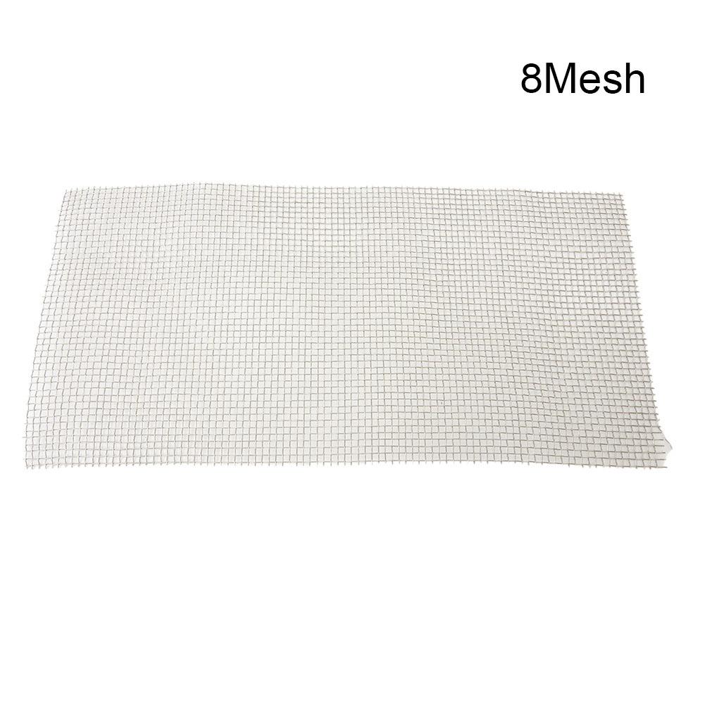 Edelstahlfilter 5/8/20/30/40 Maschen Siebfilter 15cmx30cm