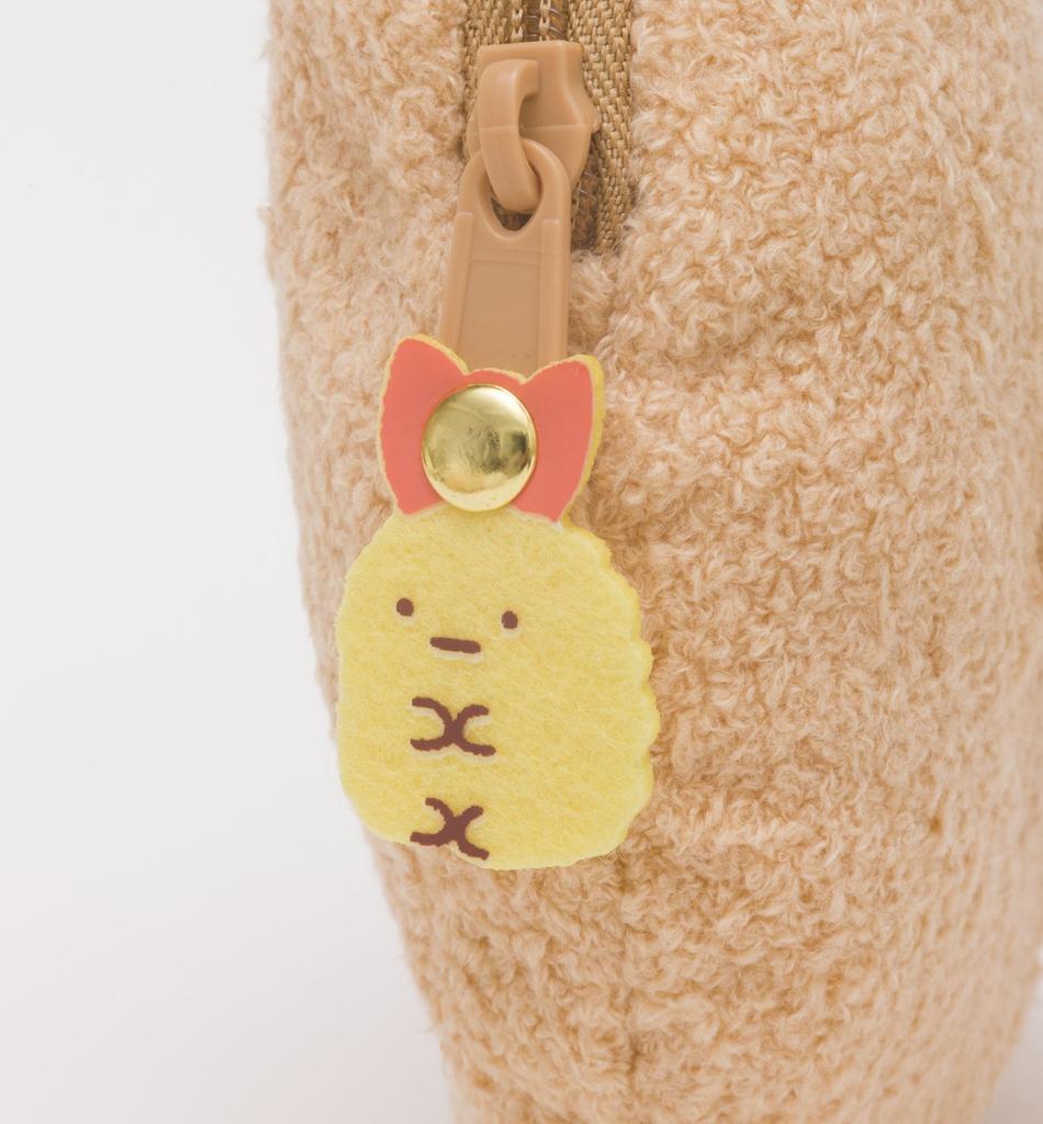 Sumikkogurashi Plush Pass Case Tonkatsu PB50701 San-X