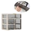 Desk Organizer with Drawer Plastic Desk Storage Box Desktop Organization for Home Collection