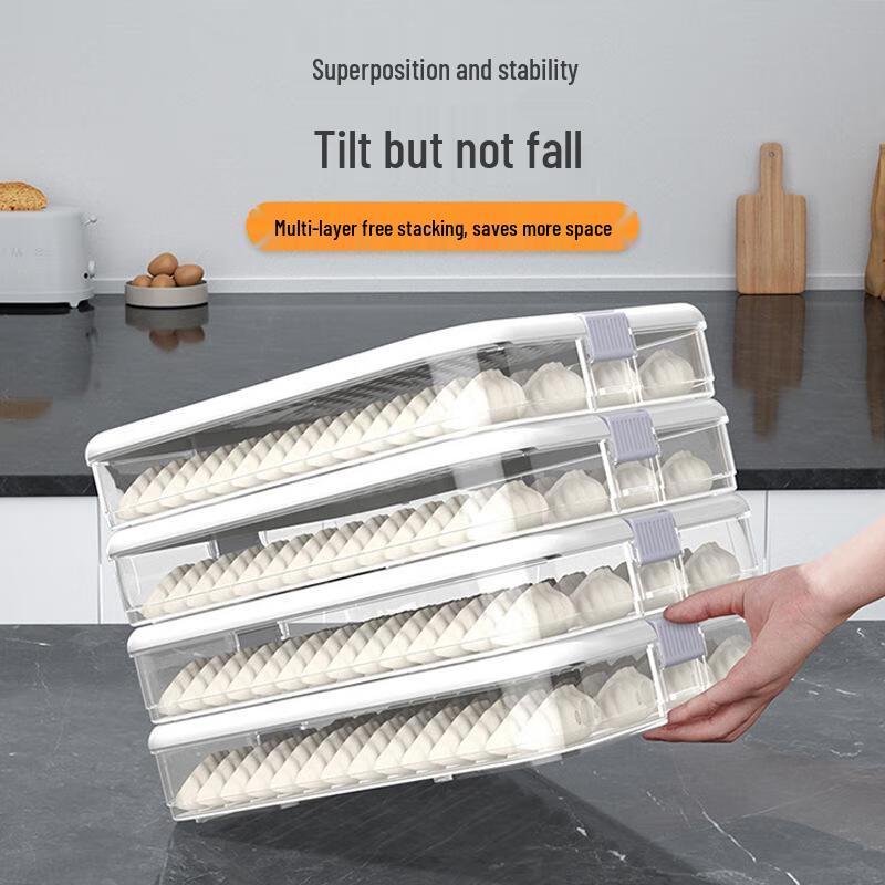 Boîte de conservation MinNai pour raviolis et wontons au congélateur