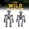 Robot The Wild Roz Plush Doll Movie Figure Plush Stuffed Soft Toy Gift Children